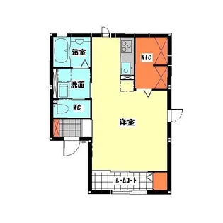 ケイヒルズI【1階】の間取り