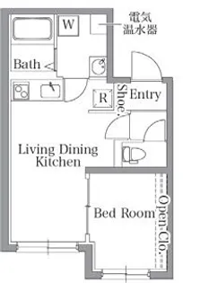 プラティーク馬込【2階】の間取り