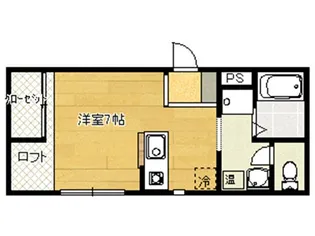 ヴィラ・クレフォート【2階】の間取り