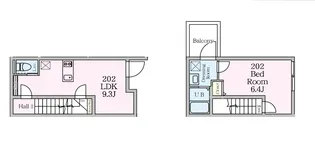 Reberty竹ノ塚の間取り