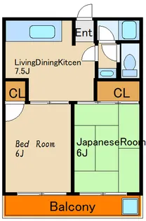 マンションせと【3階】の間取り