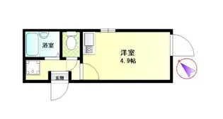 KS品川戸越公園【1階】の間取り