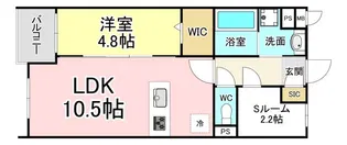 MON665【1階】の間取り
