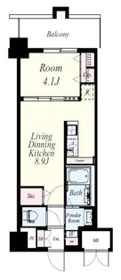 エルグランド吉塚【2階】の間取り