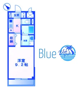 レガシープレイス片瀬【2階】の間取り