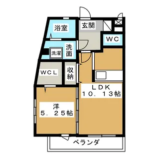 プレミワール【2階】の間取り