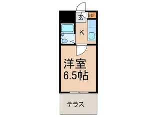 斉藤レジデンス【1階】の間取り