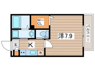 Bell Flower【1階】の間取り