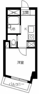 スカイコート目黒壱番館【5階】の間取り