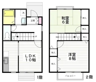 ファーストパインヒルズCの間取り