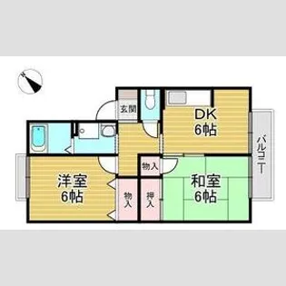 MAISON BERGE【2階】の間取り