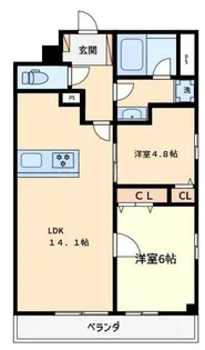 日本橋三越前アムフラット壱番館【10階】の間取り