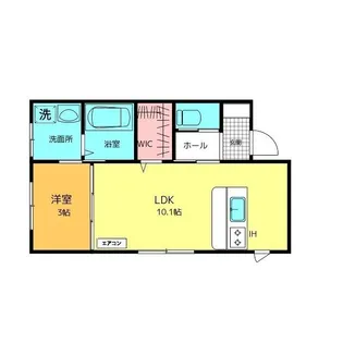 Felice宝町【1階】の間取り
