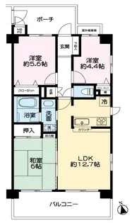 ライオンズマンション川口飯塚第3【2階】の間取り