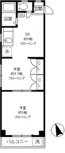 プリムヴェール阿佐谷【1階】の間取り