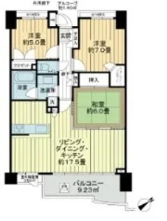 ジェイパーク尾山台2【2階】の間取り