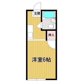 ベルハイツ【1階】の間取り