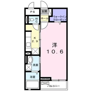 アルンド-・インディカII【2階】の間取り