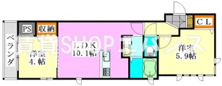 グレイスコート【2階】の間取り