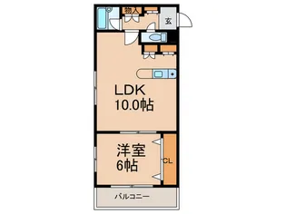 ロマネスク通町【13階】の間取り