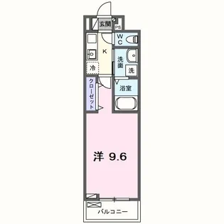 メゾン・ド・晴【3階】の間取り