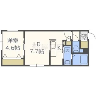 PLAZA M-7【2階】の間取り