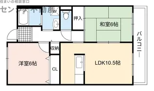 レーゼンハイム【3階】の間取り