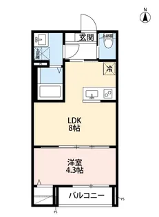 rh-AYASE【1階】の間取り