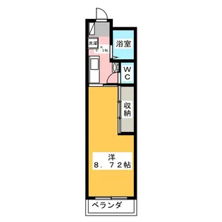 ボナール24【1階】の間取り