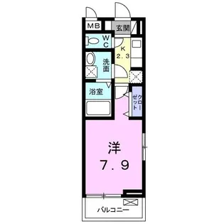 サンシャイン浦和美園【2階】の間取り