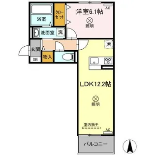 メセタ【2階】の間取り