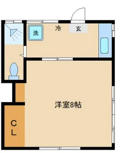 目黒グリーンヴィラ【2階】の間取り