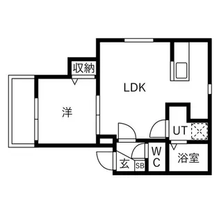 La Vita二日市駅前VII(仮)【1階】の間取り