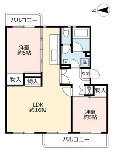UR水草【1階】の間取り