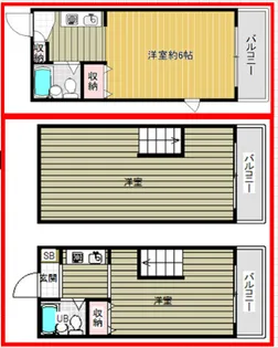 ハイムアーキテクト【3階】の間取り