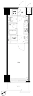 ルーブル南馬込参番館【8階】の間取り