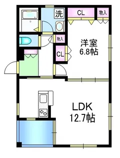 Vega komagome East【2階】の間取り
