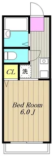 玉川学園アパート【2階】の間取り