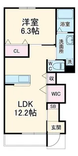 River West【1階】の間取り