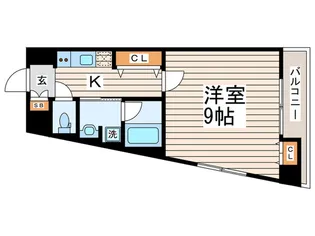 ヴェローナ小竹向原【4階】の間取り