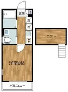 フォルジュロン パンセ【2階】の間取り