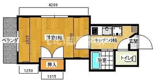 グランデ長町【2階】の間取り