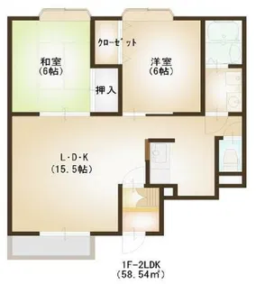 CCR-2003【1階】の間取り
