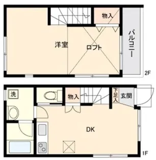 ウェルステン山王 Casa1の間取り