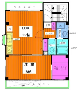フォレスト小山【3階】の間取り