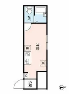 サウステラス大井町【1階】の間取り