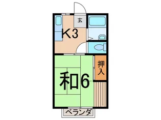 ジュネス初声【2階】の間取り
