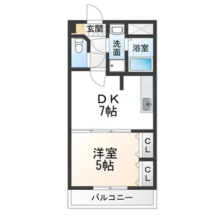 Belle Demeure【3階】の間取り