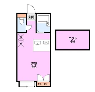 大志館II【1階】の間取り