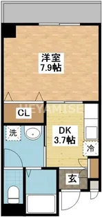 アールグレイマンション大橋【3階】の間取り